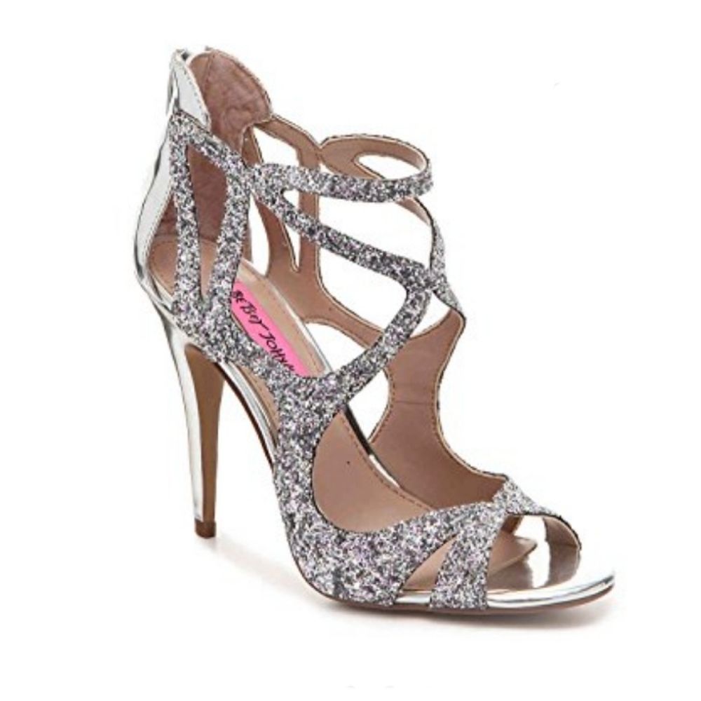 Betsey Johnson Sparkle Heels 🌟